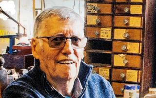 Trever Richmond worked at H R Mallett & Co in March for more than 65 years.