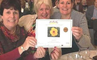 The Chatteris in Bloom team pictured when they won the 2018 Anglia in Bloom competition