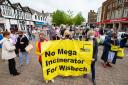 Protests have previously been held over plans for an incinerator in Wisbech