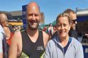 Three Counties Running Club's Matt Hunter and Cheryl Lenton