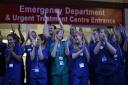 Nurses join nationwide Clap for Carers NHS initiative to applaud NHS workers and carers fighting the coronavirus pandemic. For Illustrative Purposes. Picture: Aaron Chown/PA Wire/PA Images