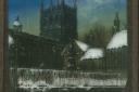 Artwork of Royston's parish church from Melbourn Street circa 1890. Picture: Royston & District Museum and Art Gallery