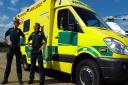 Mary Roweth has praised paramedics at the East of England Ambulance Service as a quick response time helped her husband recover from a fall.