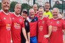 Wisbech Town's walking footballers are closing in on the league title after four wins from their last four games.