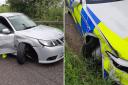 Cambridgeshire Constabulary’s Beds, Cambs and Herts Roads Policing Unit stopped the group of suspected criminals on the A14 at Stow Cum Quay.