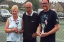 Members of the Chatteris Tennis Club at the Rickwood Cup Mixed Doubles Tournament. Picture: Supplied / Club