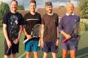 Strong result for Chatteris Tennis Club Mens 1 (pictured) after they beat Ely Mens 1 7-1 in the Cambs League. Picture: SUPPLIED