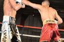 Arena Peterborough Boxing, Jordan Gill vs Kristian Laight. Picture: Steve Williams.
