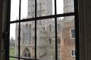 VIEW of Ely Cathedral from The Old Palace, Kings School, Ely