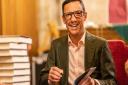 Ely Cathedral welcomed legendary jockey Frankie Dettori on Tuesday evening for his only book signing.
