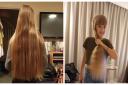 Martha Bennett, 12 years old from St Ives has been growing her hair for 12 years.