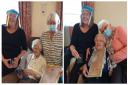 These two residents of the Gables care home in Chatteris were celebrated for reaching over 100 years old.