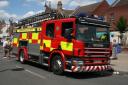 Fire crews were called to Soham on April 28.