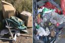 The waste that was dumped in Pondersbridge and Wisbech
