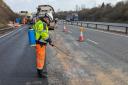 “Respect our roadworkers” - that’s the message from National Highways noting a rise in abuse on the eastbound A14 near Newmarket following significant flooding.