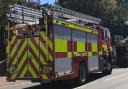 Firefighters had to deal with two combine harvesters that caught fire in under 12 hours of each other.