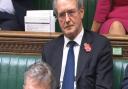 Tim Andrews asks MP Lucy Frazer why she 'voted for corruption' after Owen Paterson (pictured) avoided suspension.