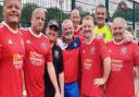 Wisbech Town's walking footballers are closing in on the league title after four wins from their last four games.