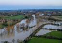Ramsey golf course and village flooded after Lode bursts banks.