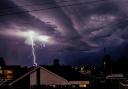 Lightning in St Neots overnight between Wednesday and Thursday (May 18-19)