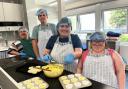 FACET students baking in the cookery room