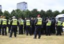 Trouble flared around Glasgow Green in late July (Lesley Martin/PA)