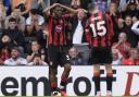Bournemouth’s Rayan reacts after his shot goes over the bar (Andrew Matthews/PA)