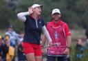 Jennifer Kupcho helped the US draw level with Europe at 8-8 (Alastair Grant/AP).
