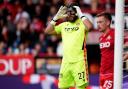 Marius Muller saved three penalties (Andrew Milligan/PA)