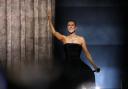 Singer Celine Dion cried during an emotional speech as she marked her return to the stage (Aurelien Morissard/AP)