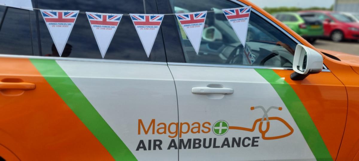 Magpas charity shows its supports for Armed Forces Day
