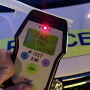 More than 480 people were arrested for drink driving across Cambridgeshire, say the county's police force.