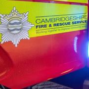 A car was found alight by firefighters in Upton Place, Littleport. The fire is believed to be deliberate.