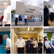 Secretary of State for Health Steve Barclay visits the QEH at King's Lynn.