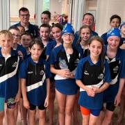 Swimmers from March Marlins competed in the COPS Sprintastics Meet