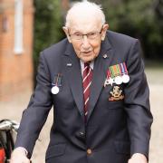 National hero Captain Sir Tom Moore. Picture: The Captain Tom Foundation