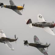 The Flying Legends Air Show at Duxford IWM last year. Picture: JAMIE PLUCK