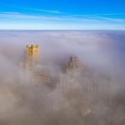 Ely Cathedral - Ship of the Fens rises majestically above the mist