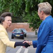 Princess Anne paid a visit to Wisbech's new Citizens Advice Bureau on her visit to Cambridgeshire today (May 17)
