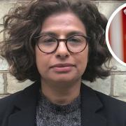 Director of public health, Jyoti Atri (pictured) expressed her concerns about Cambridgeshire County Council's meeting as Covid-19 Omicron numbers continue to rise.
