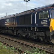Railhead Treatment Trains (pictured) will cover over 49,700 miles from September 27 to December 17 to keep rails clear across Cambridgeshire, Norfolk, Suffolk, East London and Essex.