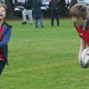 Wisbech Rugby Club's junior players have been training since outdoor grassroots sport was permitted from March 29.