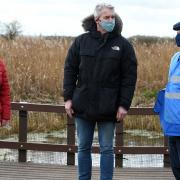 NE Cambs MP Steve Barclay visited Little Acre Fen Pocket Park in Chatteris to see how it has developed and what its plans are for the future.