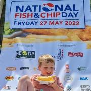 Day trip believers: 500 free portions of fish and chips handed out on National Fish and Chip Day