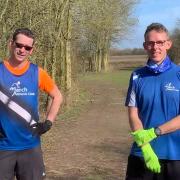 James Arran and Jon Long of March Athletics Club both ran in round five of the Forstbite League.