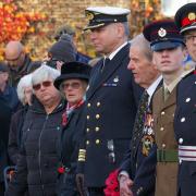 2019 Remembrance Day in Chatteris where a record number of wreaths were laid for the remembrance parade.