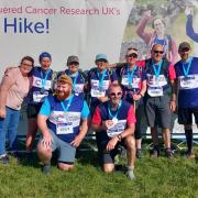 Catherine Rickwood and her family raised more than £10,000 for Cancer Research UK by taking on The Big Hike Peak District challenge.