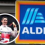Paralympian Jonathan Broom-Edwards will be opening Whittlesey’s new Aldi store.
