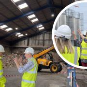 BioteCH4 welcomed councillors and local authority staff to their site to help councils prepare for food waste collections.