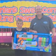 Joseph from Chatteris with Bart from Skylark
